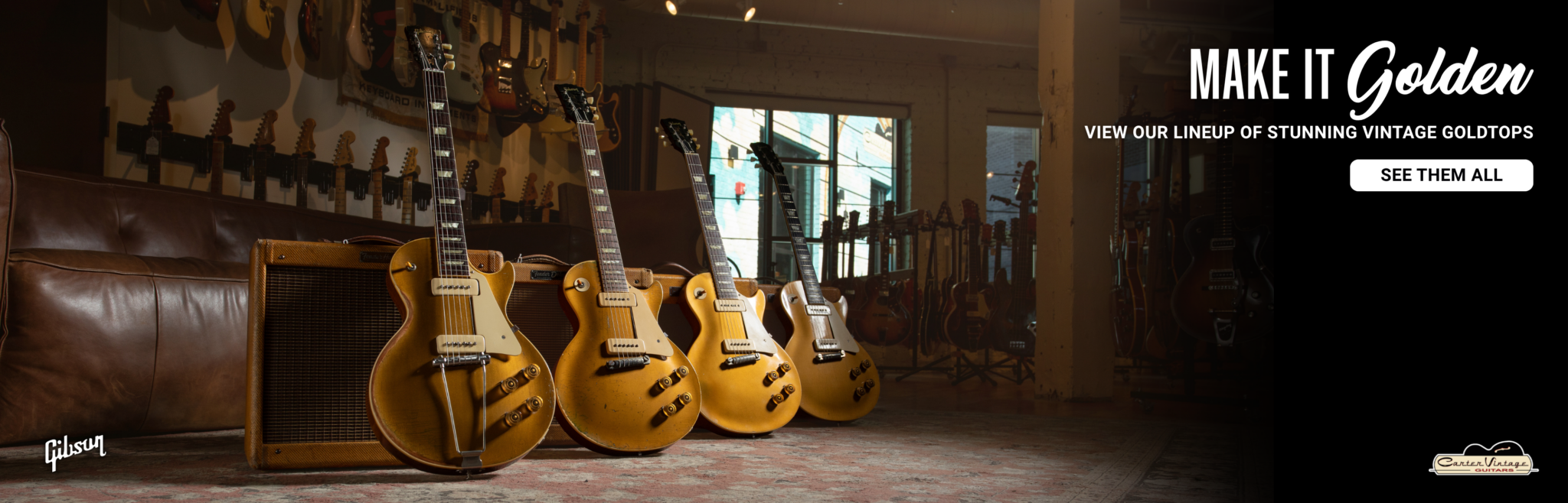Carter Vintage - Gibson '64 SG Standard Korina 2026, Antique